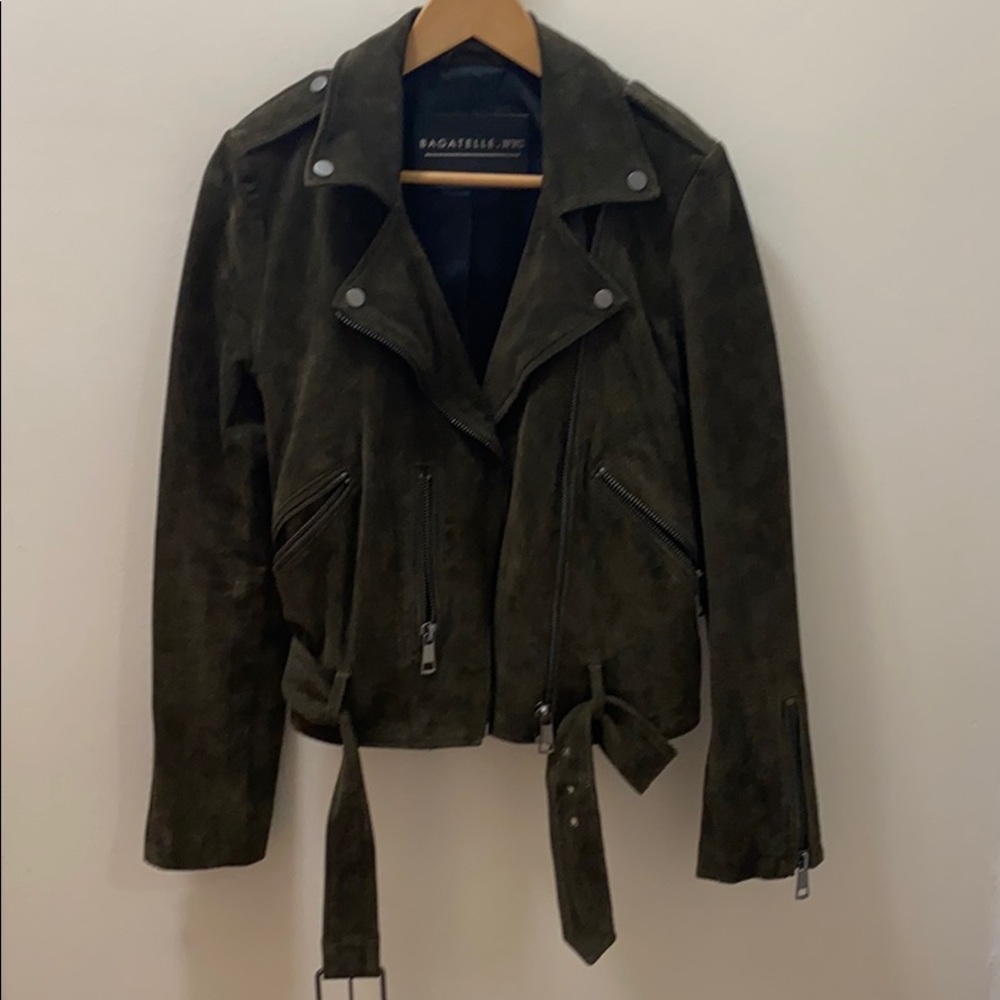 Leather jacket